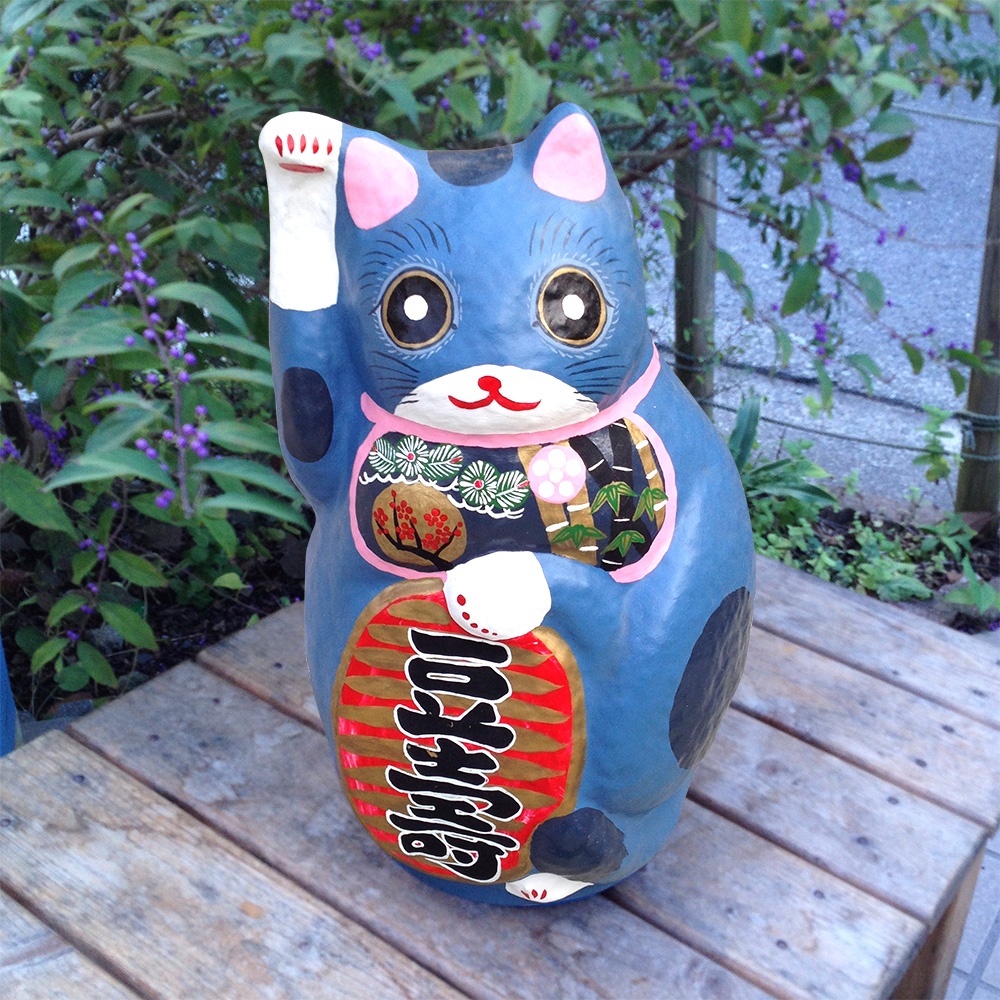 かまくらのおとうふやさん豆寿　招き猫